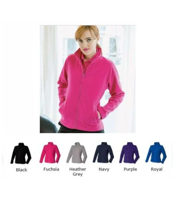 Henbury H851 Ladies Micro Fleece Jacket